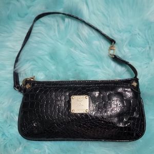 Vintage MCM mini shoulder bag or wrislet Authentic